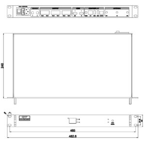 EnhanBili C7 Colorlight LED Screen Controller Multimedia Player C7