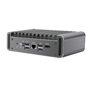 Micro Firewall Appliance, Mini PC, VPN, Router PC, Intel I7 1165G7, HUNSN RJ17a, AES-NI, 6 x Intel 2.5GbE I226-V LAN, COM, HDMI, Sim Slot, Barebone, NO RAM, NO Storage, NO System