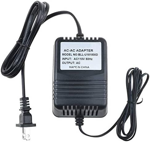 Parthcksi 12V AC/AC Adapter Compatible with TDC Power DA-20-12 DA-20-12W DA-2012 DA-2012W TOC DA2012 DA2012W TDCPower Class 2 Transformer 12VAC Power Supply Cord Battery (with Barrel Round Tip.)