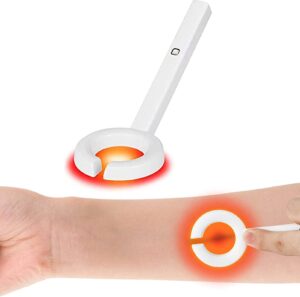 wikink hand-held vein finder, vein illumination detector on various skin, adults children vein scanner, easy finding subcutaneous veins, for phlebotomy hospital clinic