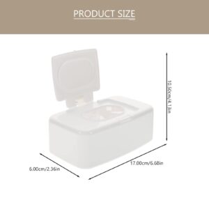 Dispenser Holder Storage Box Plastic Wet Tissue Case Napkin Baby Wipes Container for Home Kitchen Office