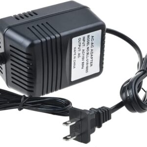 Parthcksi 12V AC/AC Adapter Compatible with TDC Power DA-20-12 DA-20-12W DA-2012 DA-2012W TOC DA2012 DA2012W TDCPower Class 2 Transformer 12VAC Power Supply Cord Battery (with Barrel Round Tip.)