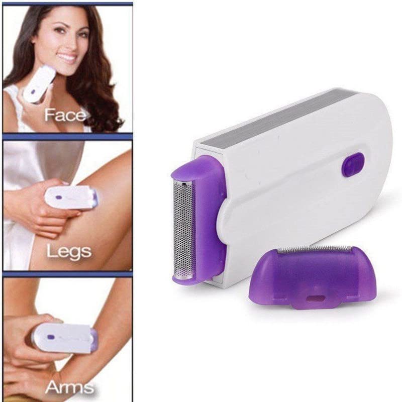 Women Laser Rechargeable Epilator Remover Smooth Touch Hair Removal Instant Pain Free Razor Sensor- Light Technology Hair Remove (Color : White Medium Packing Box)