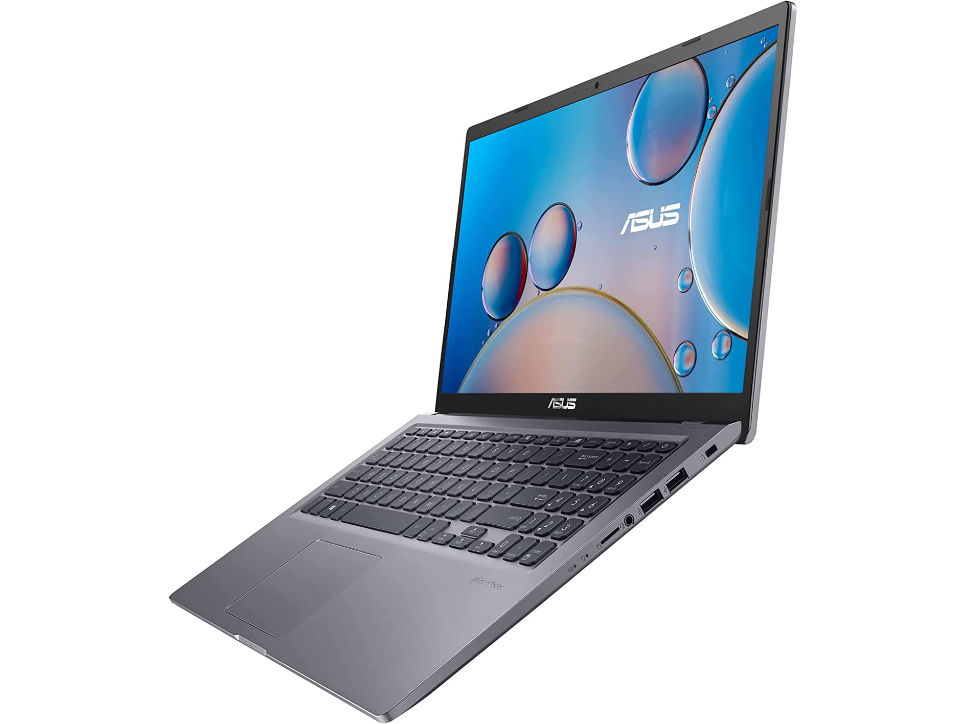 ASUS 2022 VivoBook F515 15.6" FHD Laptop, Intel Core i3 1115G4 Processor, 8GB DDR4, 256GB PCIe SSD, Intel HD Graphics, Bluetooth, Win 11 S, Slate Grey, 32GB SnowBell USB Card