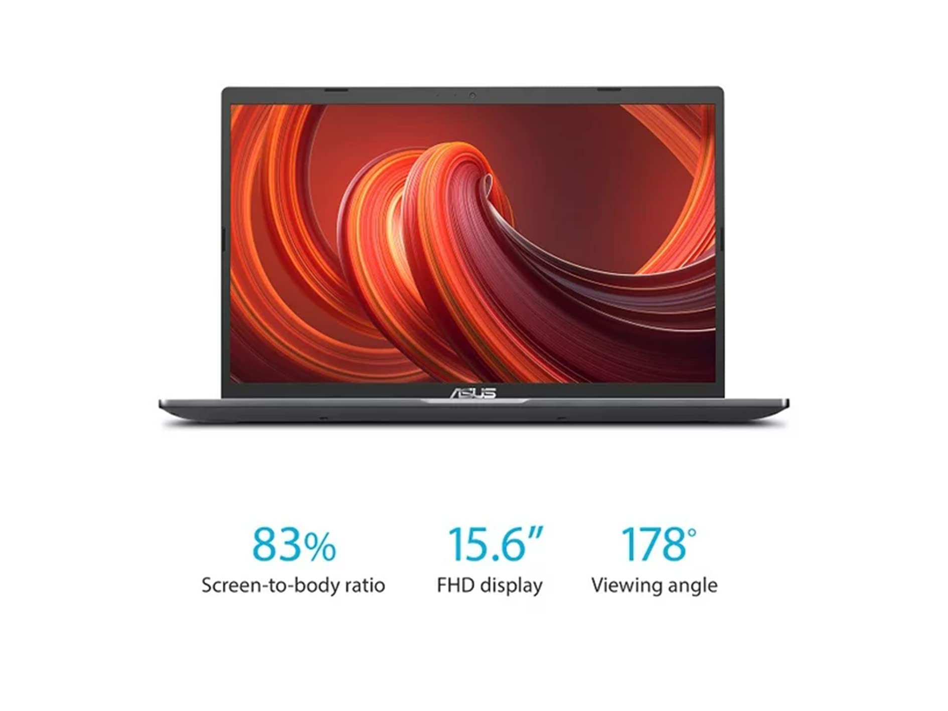 ASUS 2022 VivoBook F515 15.6" FHD Laptop, Intel Core i3 1115G4 Processor, 8GB DDR4, 256GB PCIe SSD, Intel HD Graphics, Bluetooth, Win 11 S, Slate Grey, 32GB SnowBell USB Card