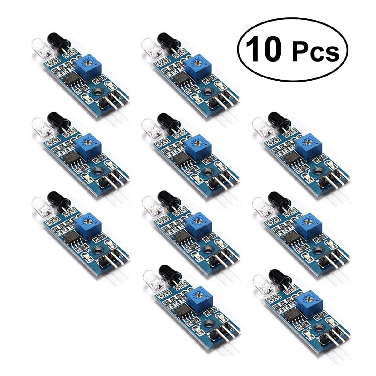 Angoily 10pcs Module Compatible for -v Dc Power Supply Modules Module Module Relay Automotive Module Sensor Car