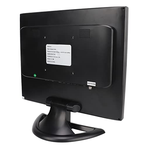 Kufoo 17 Inch PC Monitor, 1280x1024 Dual Speakers VGA AV BNC USB DC Input LED Computer Monitor for Laptops for Monitoring (US Plug)