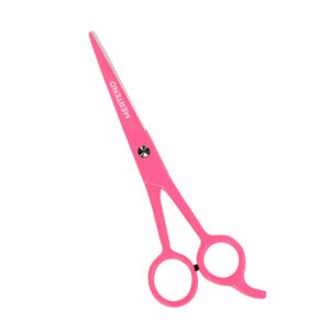 Professional Hair Cutting Scissors 6.5 inch Extremely Very Sharp Right-Hand Razor Edge Barber Scissors for Men and Women, Hair Cutting Shears Made of 420c Stainless Steel (Hot Pink)