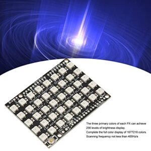 Naroote Color Light Development Board, 40 Bit WS2812B 5050 RGB LED Full Color Integrated Controller for Bars