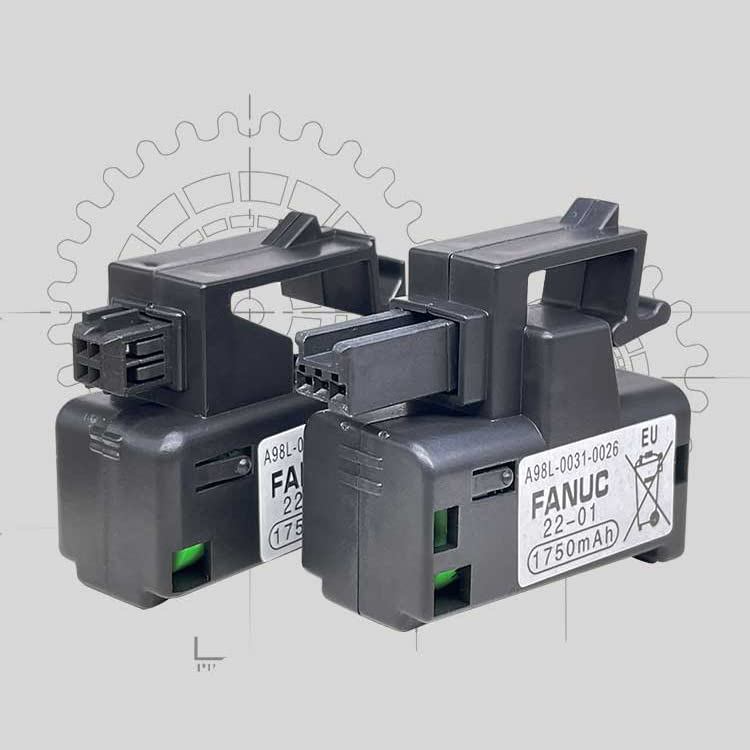 CC-Star (4-Pack) A98L-0031-0026 3V 1750mAh PLC Battery Lithium Replacement for FANUC A02B-0309-K102 Part O CNC Machine Controler Battery