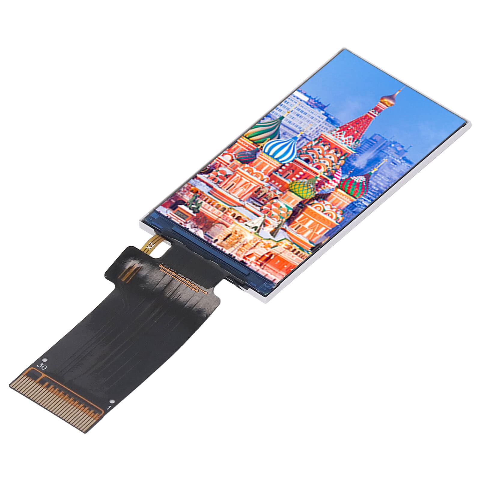 Uxsiya Display Screen, 170 X 320 Low Power Consumption LCD IPS Display Module Quick Response 1.9in TFT for Electronic