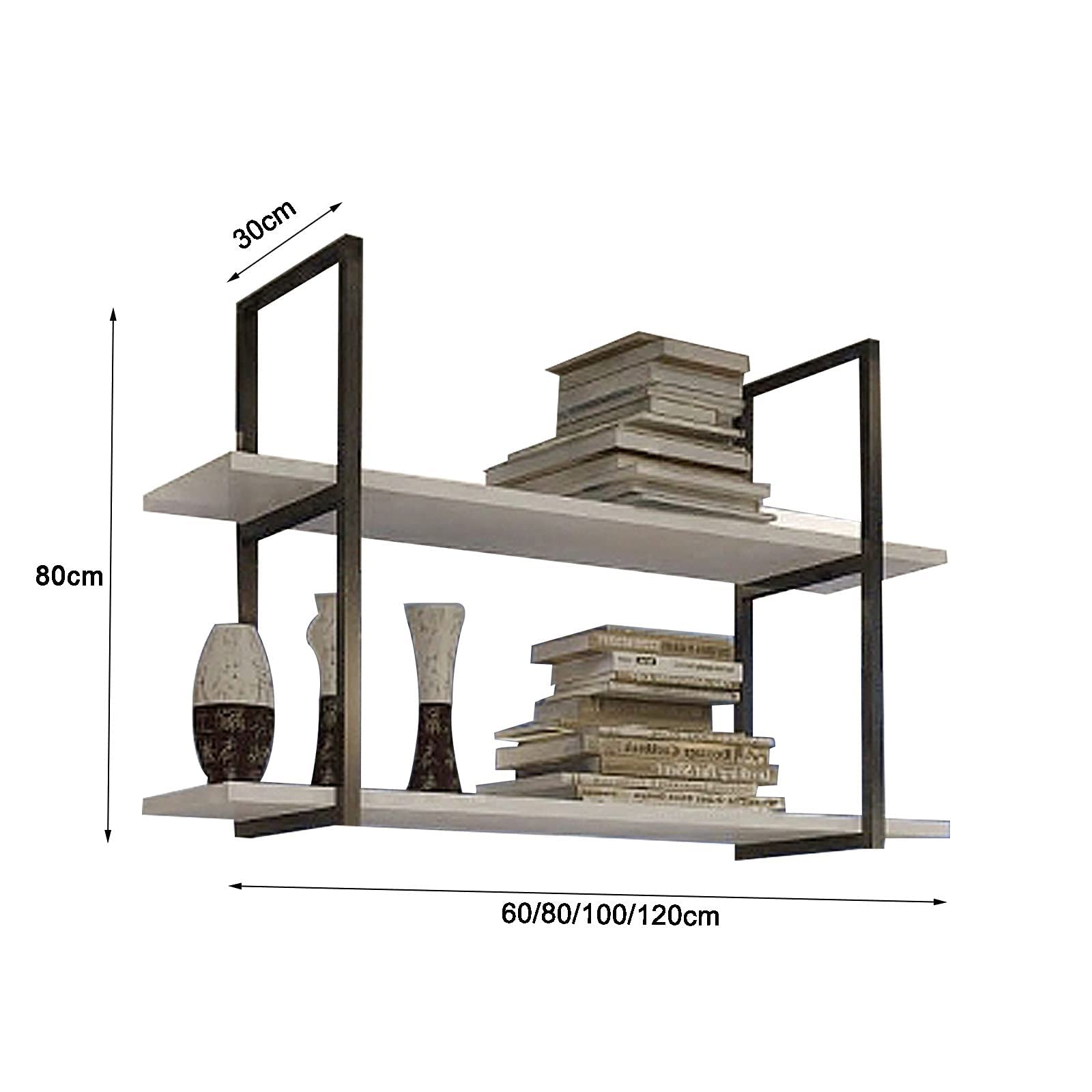 Ceiling Floating Bottle Rack - Hanging Solid Wood Shelf Wine Rack, Wall-mounted Wrought Iron Storage Rack, Ceiling-mounted Kitchen Display Rack, European Retro Plant Stand, Easy To Install ( Size : 12