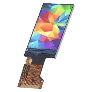 Uxsiya IPS LCD Display Screen, Low Power Consumption Easy to Install LCD Display SPI Port TFT Energy Saving 2Pcs for Home for Garage Electrical and Engineering