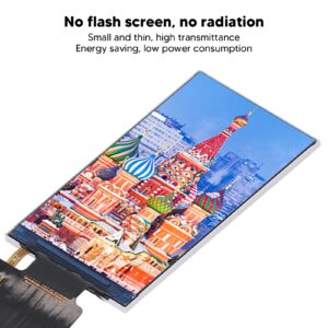 Uxsiya Display Screen, 170 X 320 Low Power Consumption LCD IPS Display Module Quick Response 1.9in TFT for Electronic