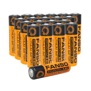 stepmax 20 pack er14505m 3.6v lithium battery 2200mah er14505 ls14500 non-rechargeable battery