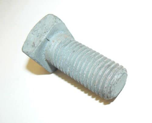 7/8"-9 x 2" Long Galv. Square Head Machine Bolts - (15 Pcs.) HQ