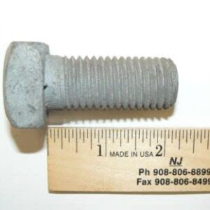 7/8"-9 x 2" Long Galv. Square Head Machine Bolts - (15 Pcs.) HQ