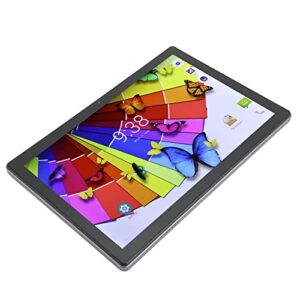 jaerb 10.1in tablet, 1080x1920 gaming tablet built in gps grey for business (us plug)