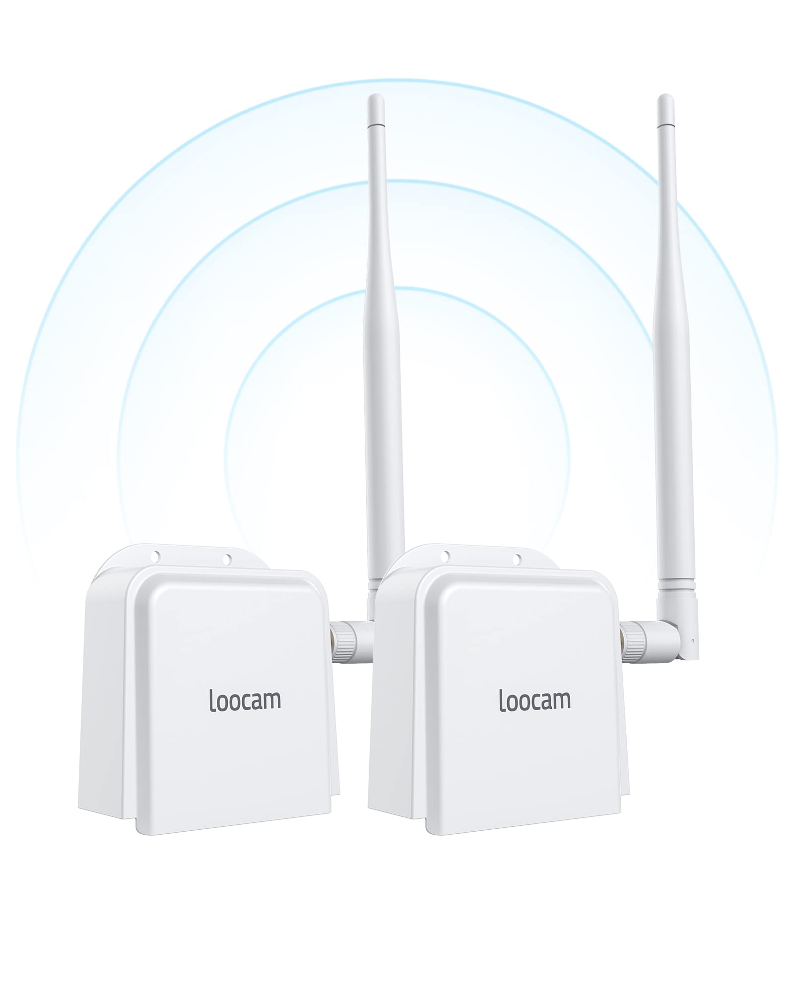 Wireless Bridge Point to Point, 900MHz Outdoor WiFi Bridge with 2600 feet Long Range Transmission Distance