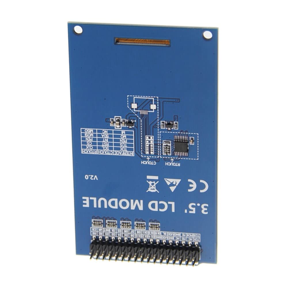 3.5" 320x480 TFT LCD Display Module, 3.3V 5V 16Bit RGB 65K Intelligent HMI Display Module XPT2046 NT35310 Driver