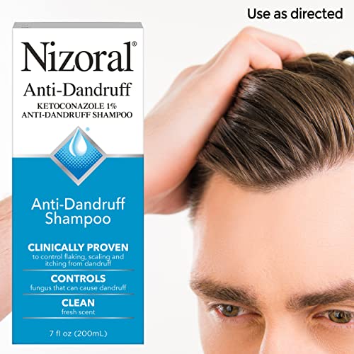 Nizoral Anti-Dandruff Shampoo Fresh Scent 14 Fl Oz (7 Oz. each, Pack of 2)