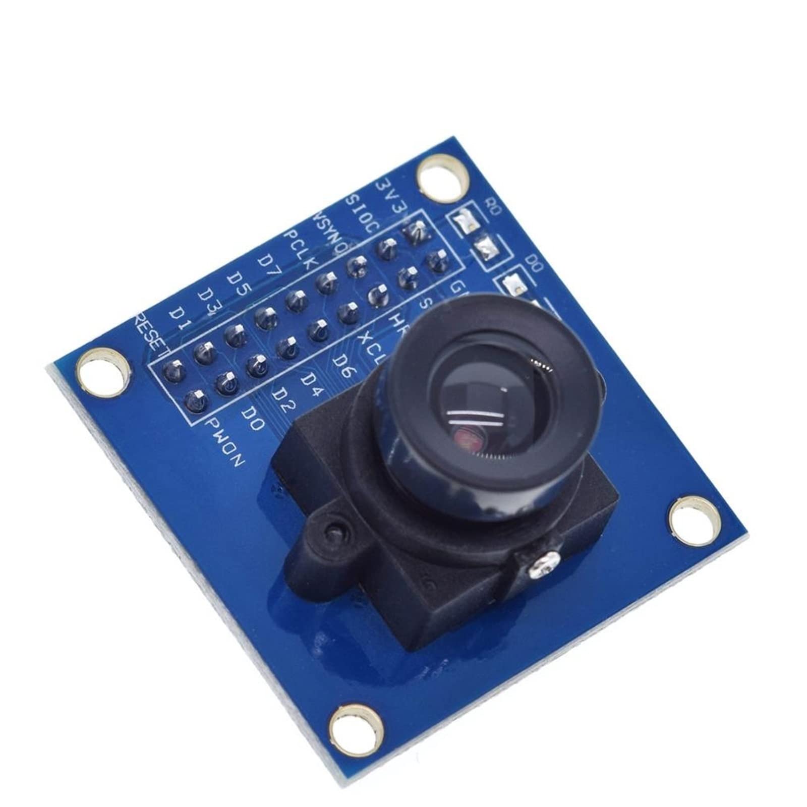 1Pcs OV7670 Camera Module Supports VGA CIF Auto Exposure Control Display Active Size 640X480 (Color : Ov7670 Bracket)