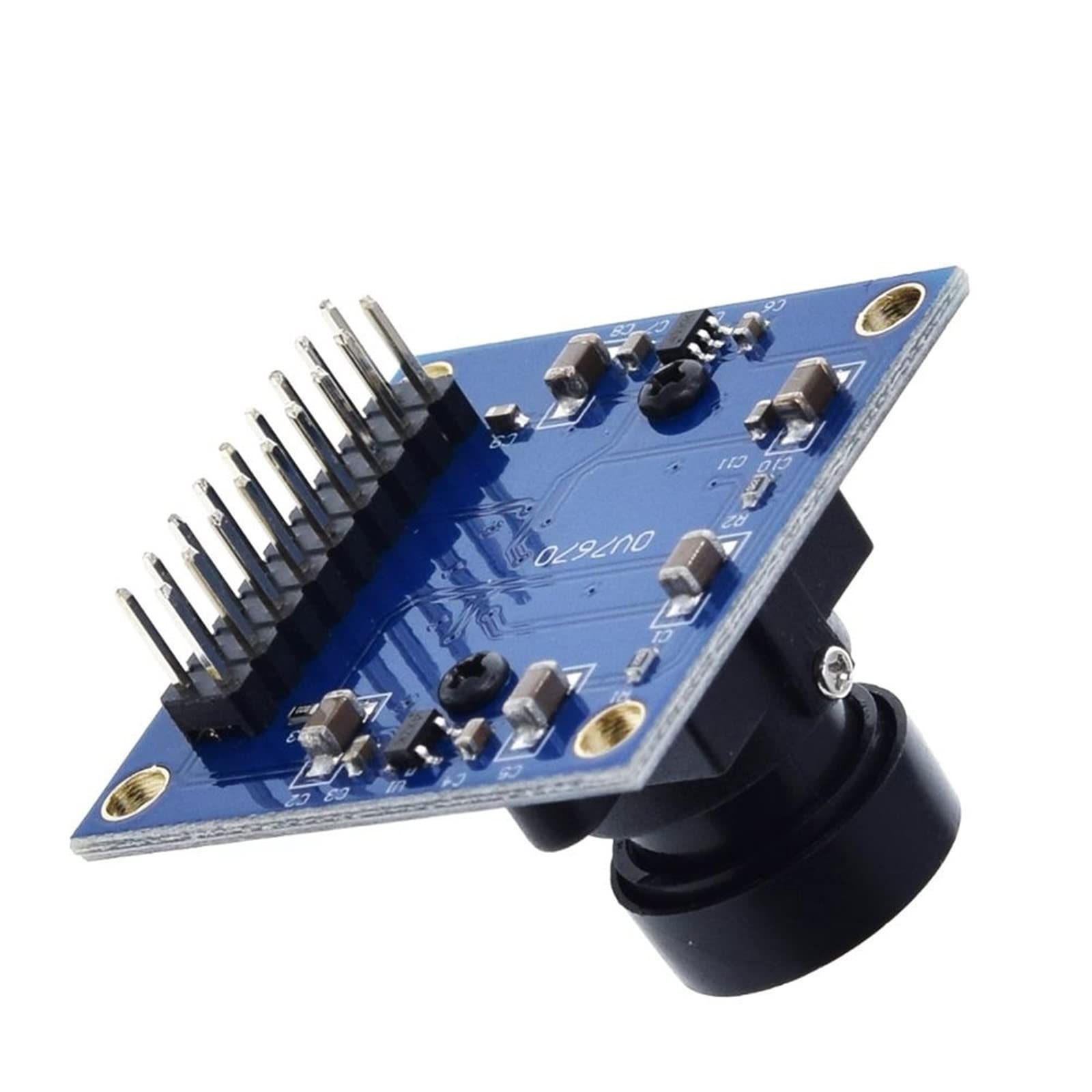 1Pcs OV7670 Camera Module Supports VGA CIF Auto Exposure Control Display Active Size 640X480 (Color : Ov7670)