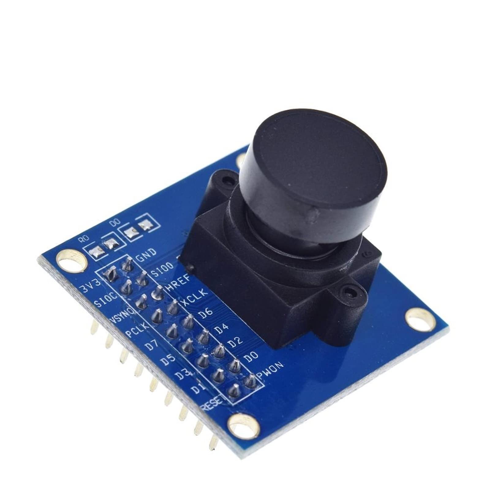 1Pcs OV7670 Camera Module Supports VGA CIF Auto Exposure Control Display Active Size 640X480 (Color : Ov7670)