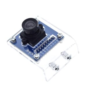 1Pcs OV7670 Camera Module Supports VGA CIF Auto Exposure Control Display Active Size 640X480 (Color : Ov7670 Bracket)