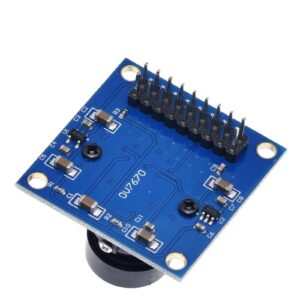 1Pcs OV7670 Camera Module Supports VGA CIF Auto Exposure Control Display Active Size 640X480 (Color : Ov7670 Bracket)