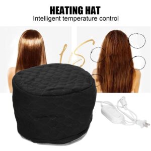 Watris Veiyi Hair Steamer Heat Cap, 2 Gear Temperature Control, Deep Conditioning Heating Cap, for Home Spa Use