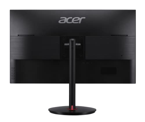 Acer Nitro 31.5" WQHD 2560 x 1440 Gaming Monitor | AMD FreeSync Premium | Agile-Splendor IPS | 165Hz | Up to 0.5ms | ZeroFrame Design | Display Port 1.4 & 2 x HDMI 2.0 Ports | XV320QU Lmbmiiphx,Black