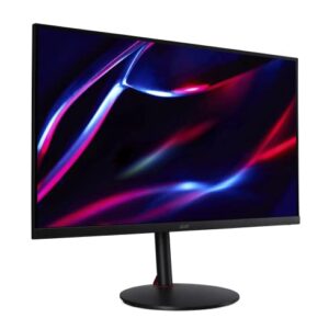 Acer Nitro 31.5" WQHD 2560 x 1440 Gaming Monitor | AMD FreeSync Premium | Agile-Splendor IPS | 165Hz | Up to 0.5ms | ZeroFrame Design | Display Port 1.4 & 2 x HDMI 2.0 Ports | XV320QU Lmbmiiphx,Black