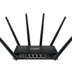 TravlFi JourneyXTR LTE RV WiFi Router | RV Internet with Multiple Networks, Pay As You Go and No Contracts | Internet for Motorhomes and Camper Trailers