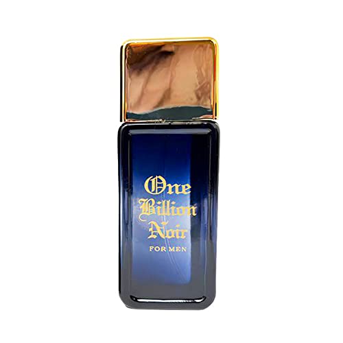 META-BOSEM One Billionaire+One Billion Noir Men's Cologne Collection, Eau de Toilette Natural Spray - Fresh Scent - Holiday Gift Set (Pack of 2) Each 3.4 Fl Oz, Total 6.8 Fl Oz