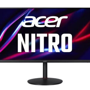 Acer Nitro 31.5" WQHD 2560 x 1440 Gaming Monitor | AMD FreeSync Premium | Agile-Splendor IPS | 165Hz | Up to 0.5ms | ZeroFrame Design | Display Port 1.4 & 2 x HDMI 2.0 Ports | XV320QU Lmbmiiphx,Black