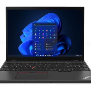 Lenovo ThinkPad T16 Laptop with Ryzen 5 PRO 6650U Processor, 16" WUXGA 300nits Anti-Glare Non-Touch Display, 16GB RAM, 512GB SSD, Wi-Fi 6E, IR FHD Camera, Numeric Keypad, Win11 Pro (Thunder Black)