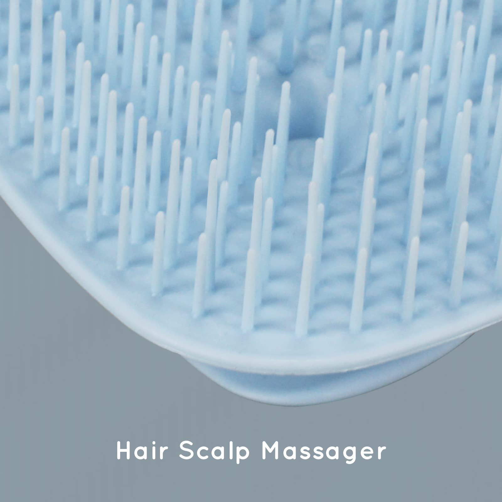 ecoed Scalp Massager Shampoo Brush,Scalp Scrubber for Dandruff Removal, Scalp Care Hair Brush Wet & Dry detangler for Men and Women.