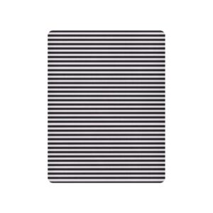 Kigai Black & White Stripe Crib Sheets for Boys Girls, Soft and Breathable Pack n Play Sheets, Portable Mini Stretchy Cribs Sheets, 39x27 Inch