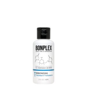 bonplex rebonding treatment for all hair types | for damaged, dry, brittle, colored, permed, and chemically-treated hair | safe for hard water | reconnect broken disulfide bonds