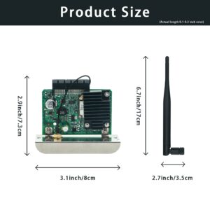 LANADO Network Card for Zebra ZT210 ZT230 ZT410 ZT420 Label Printer,Internal Ethernet Print Server