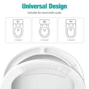 4 Pack Pee Guards for Toilet Seats, Potty Training Pee Guard for Adults and Kids, Pee Splash Guard with Strongest Stickiness, Prevent Peeing Splash to Keep Toilet Clean