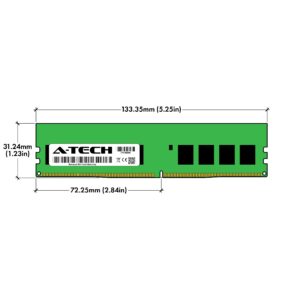 A-Tech Server 64GB Kit (2 x 32GB) 2Rx8 PC4-21300 DDR4 2666MHz ECC Unbuffered UDIMM 288-Pin Dual Rank DIMM 1.2V Workstation Server Memory RAM Upgrade Stick Modules (A-Tech Enterprise Series)