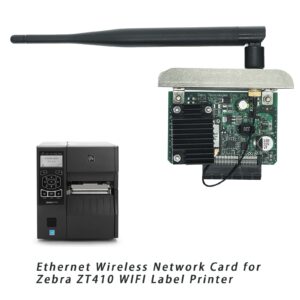 LANADO Network Card for Zebra ZT210 ZT230 ZT410 ZT420 Label Printer,Internal Ethernet Print Server