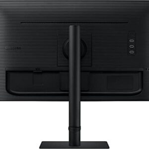 SAMSUNG Monitor for Business Gaming 27Inch 4K UHD (3840x2160) Computer Monitor Built-in Speakers USB Hub with USB-C HDMI HDR10 Height Adjustable Stand, HDMI Cable