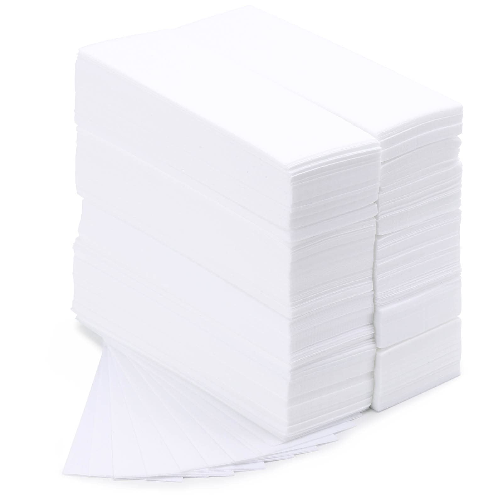 800 Pieces Large Non Woven Wax Strips 7.5 x 2.6 Inches Body and Facial Hair Removal Waxing Strips Soft Waxing Paper Sheets