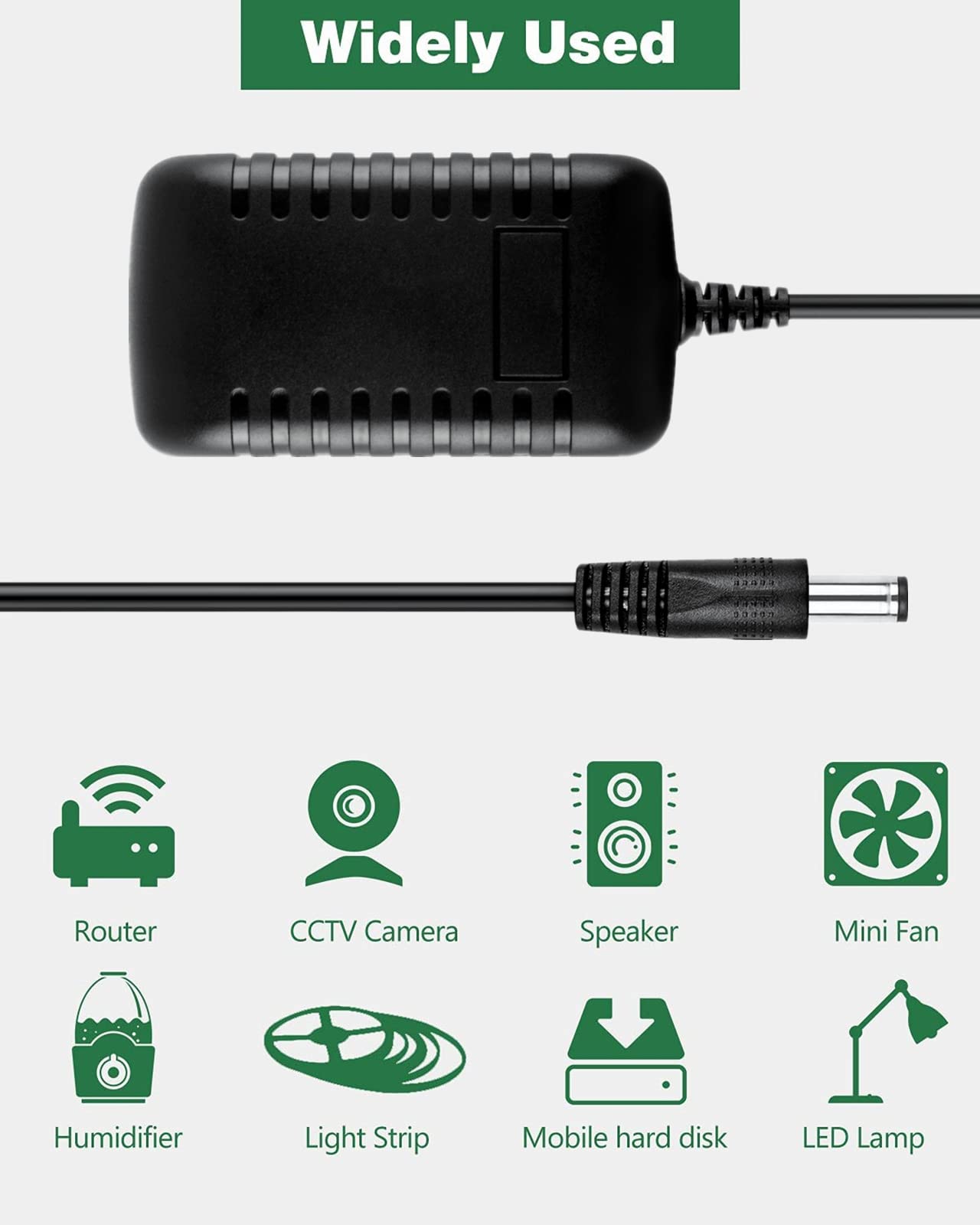 Jantoy 18V AC/DC Adapter Compatible with Motorola 2504548T13 481809OO3NT 481809003NT HTN9000B Radio