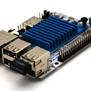 Libre Computer Le Potato Mini Single Board Computer with USB WiFi 4 and Heatsink (2GB WiFi 4, Libre Blue)