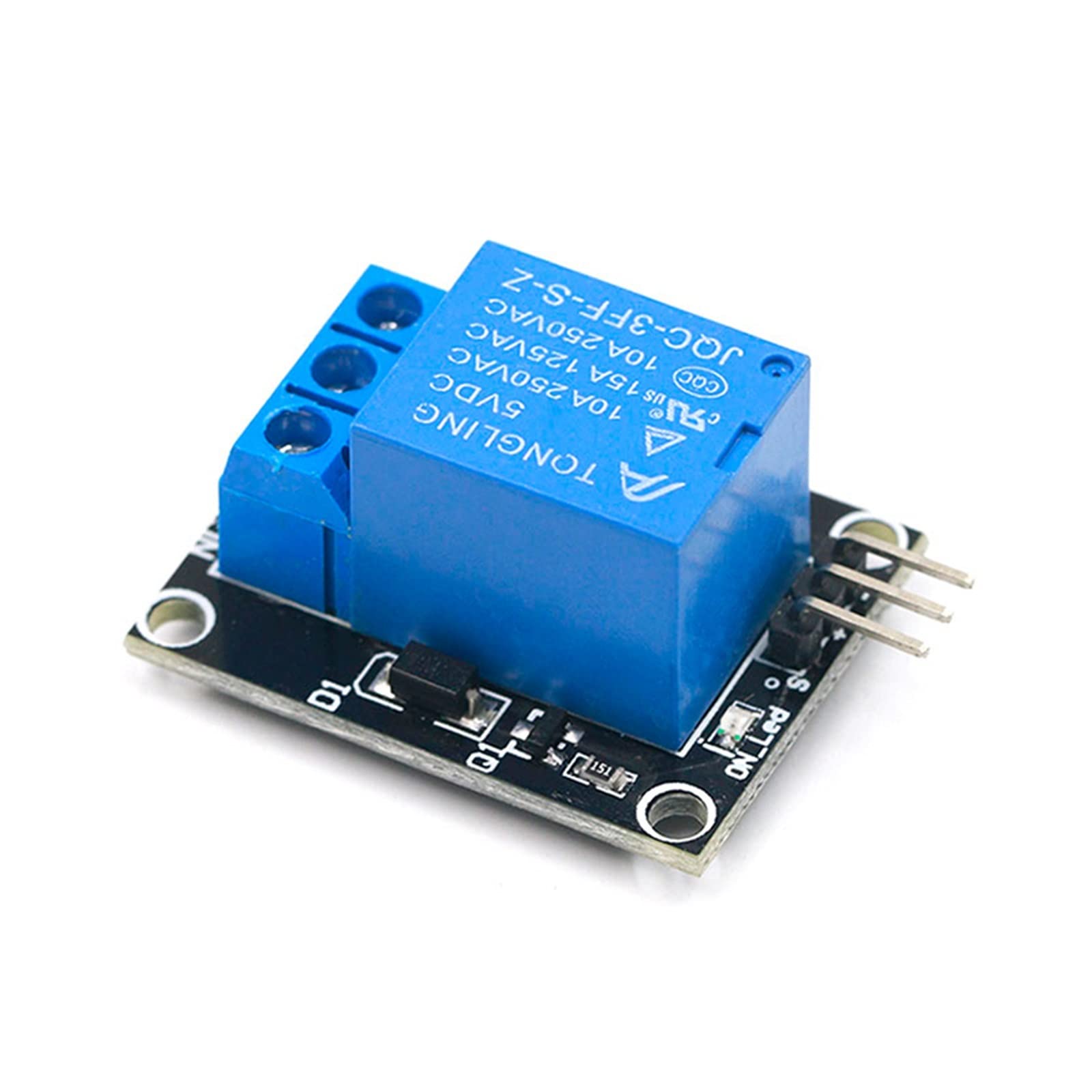 NHOSS KY-019 5V 12V One 1 Channel Relay Module Board Shield for PIC AVR DSP ARM 1Pcs (Color : 12V)