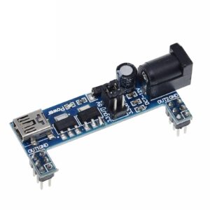 HIIGH Mb-102 Breadboard Power Supply Module /mb102 White Breadboard Dedicated Power Module 2-Way 3.3V 5V MB-102 Solderless Bread Board (Color : Mb102 Blue)